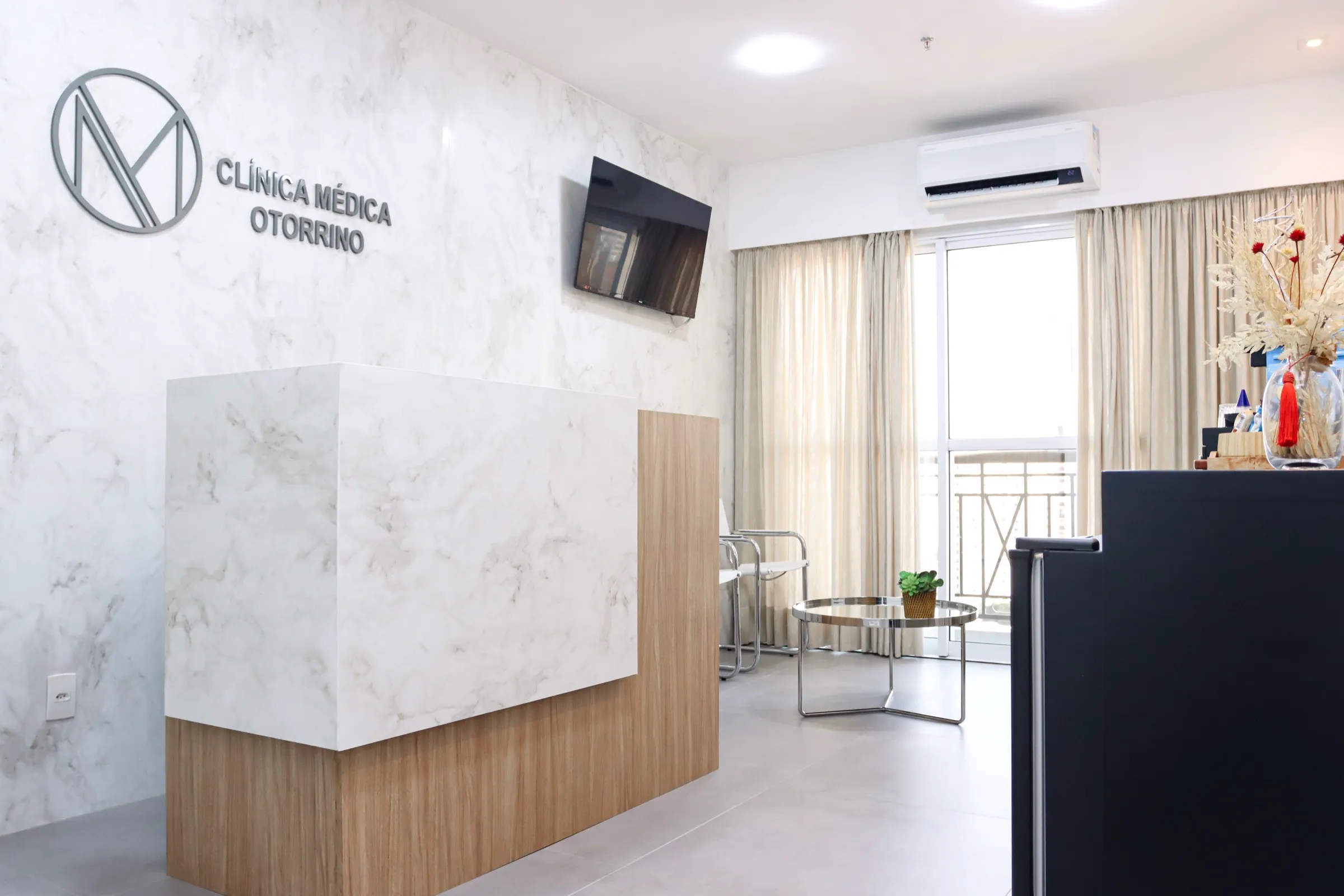 Recepção da Clínica Médica Otorrino